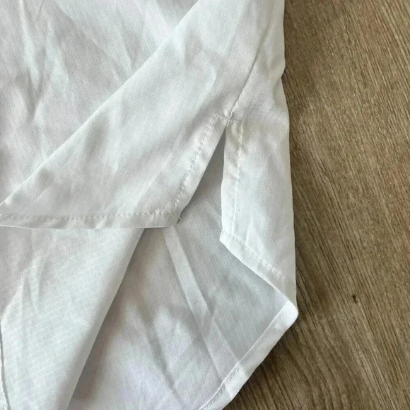 Mens Columbia Tamiami White Long Sleeve Shirt - XL - Picture 4 of 8